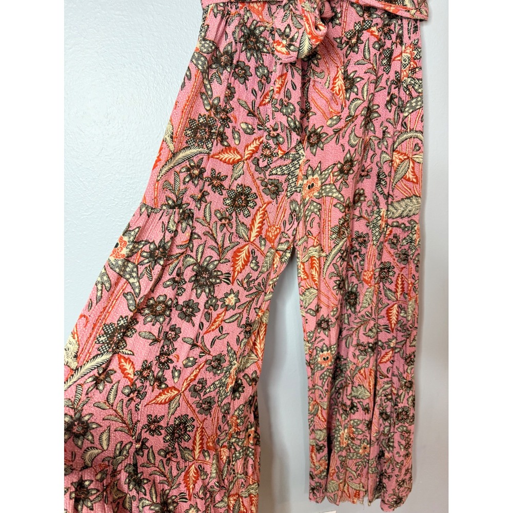 FP One Aloha Printed Wide-Leg Pants Medium - Picture 5 of 10
